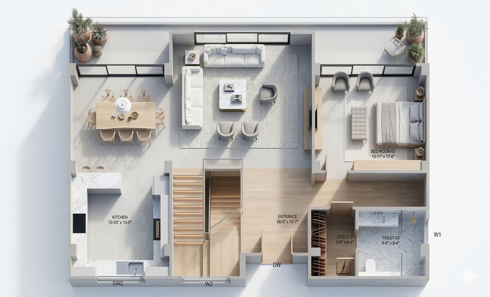 Pine Valley Villa — floor plan 3
